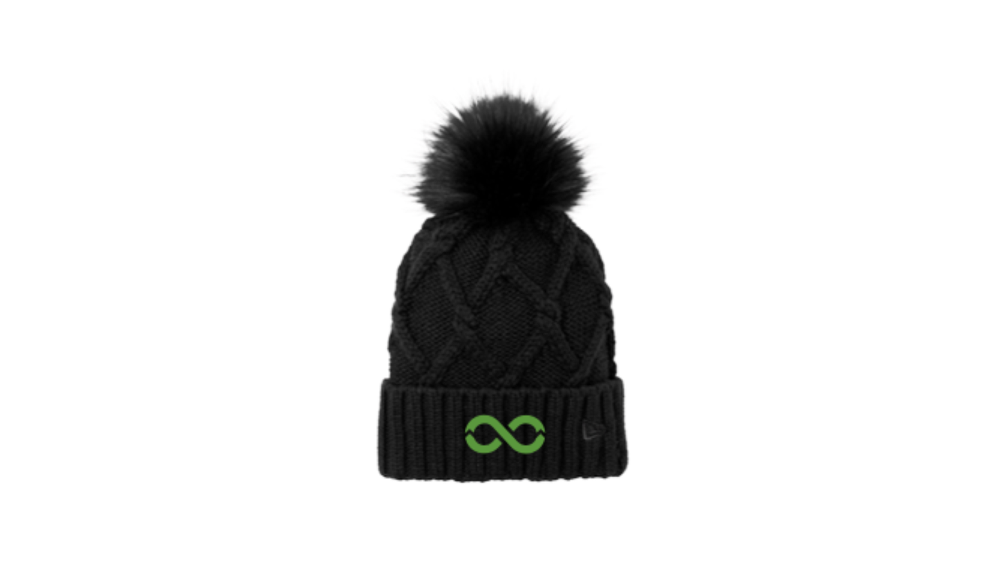Faux Fur Pom Beanie